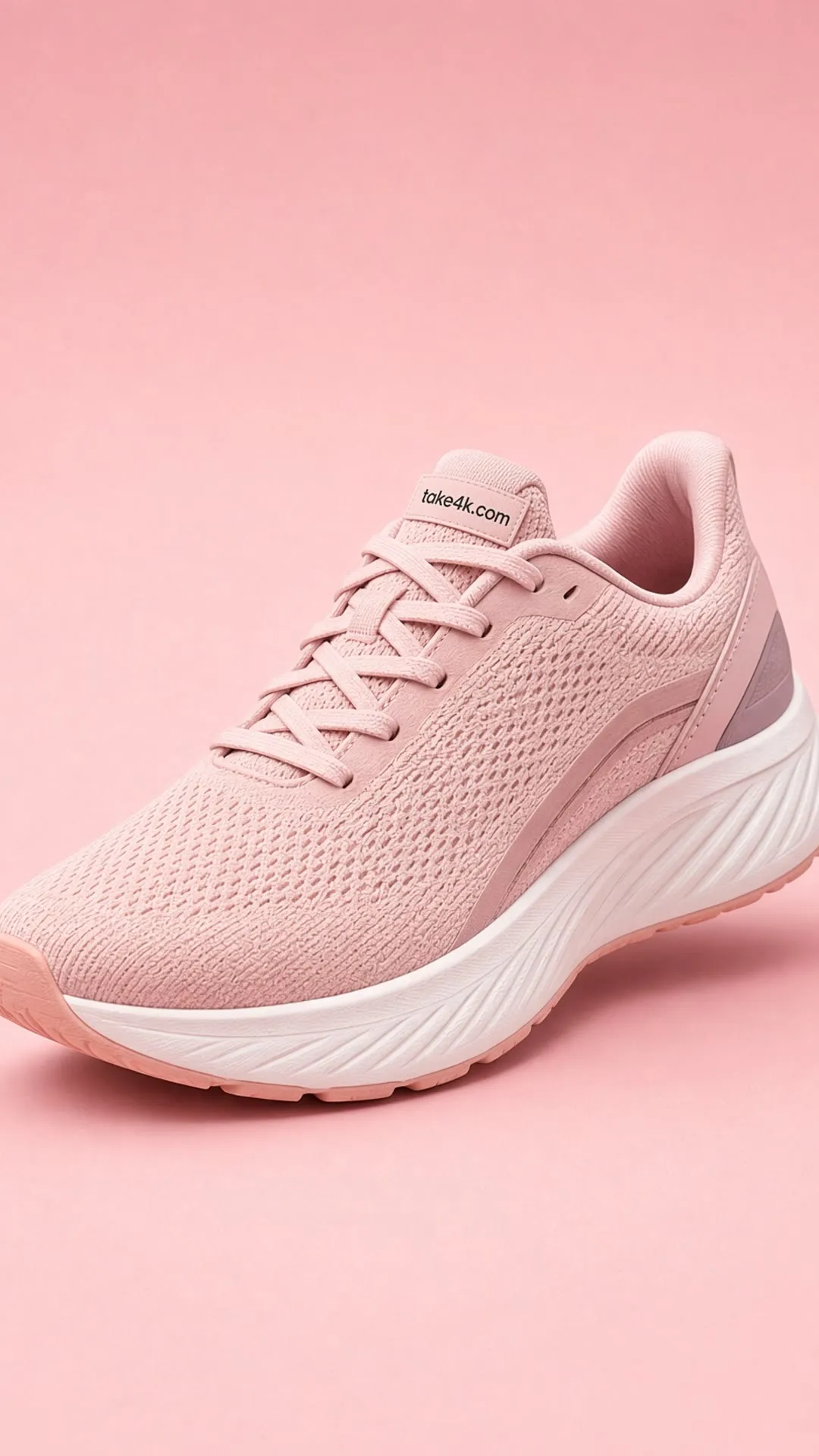 Pink sneaker